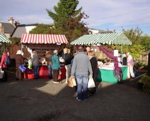 Early at the farmers' market